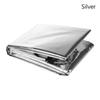 Manta Térmica de Emergência Mylar à Prova de Vento Térmica Refletiva Manta Espacial Impermeável Dobrável Manta Térmica de Folha para Caminhada
