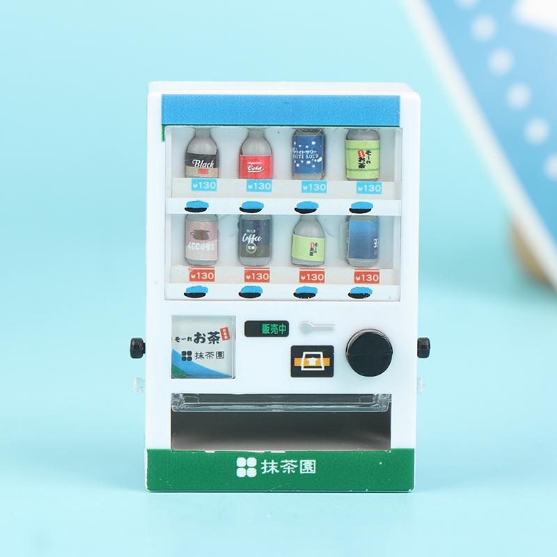 1: 12 Doll House Mini Ornaments Simulated Drinks Selling Airport Scenery Props