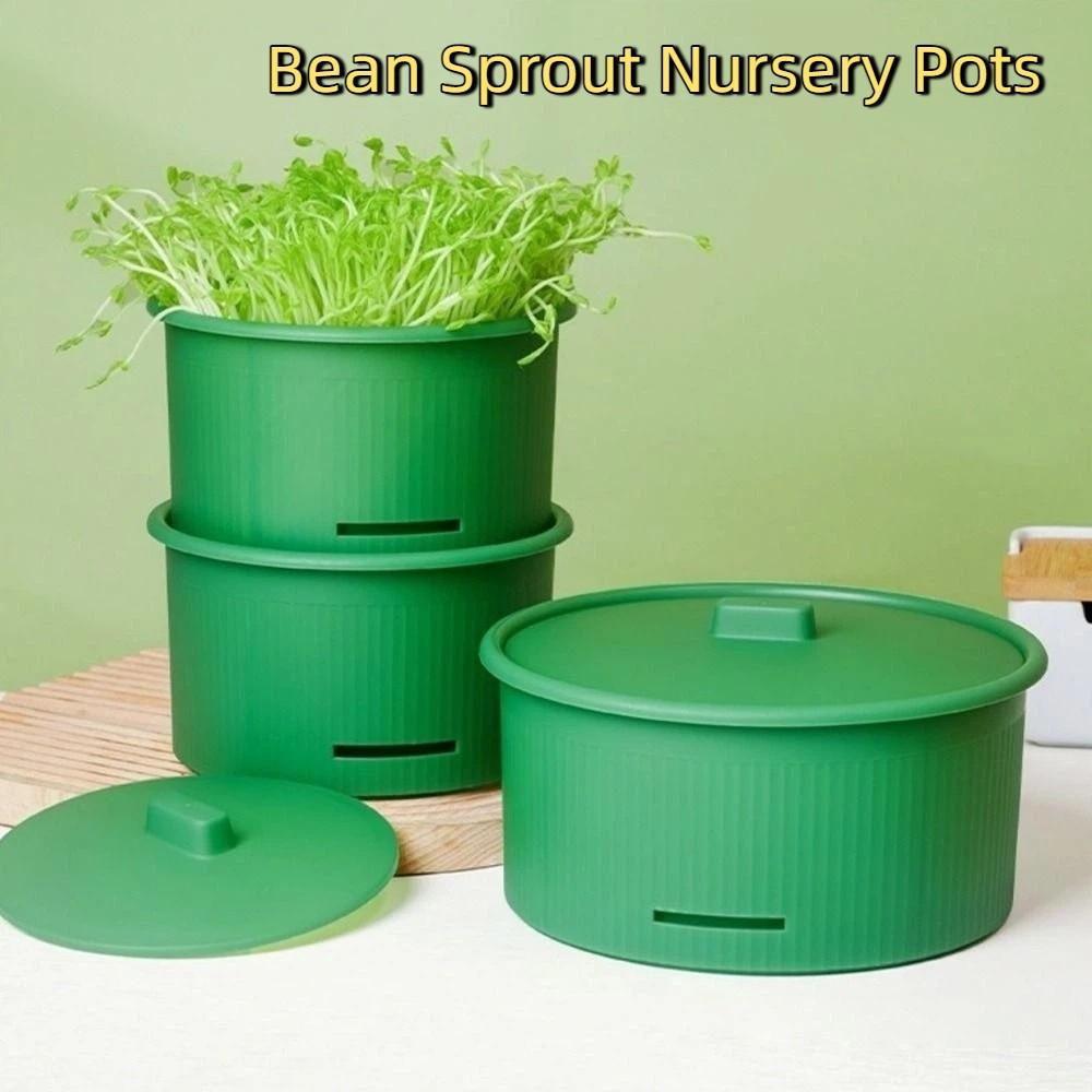 Ventilated Bean Sprout Nursery Pots Split Structure Healthy Food Sprouter  Kitchen