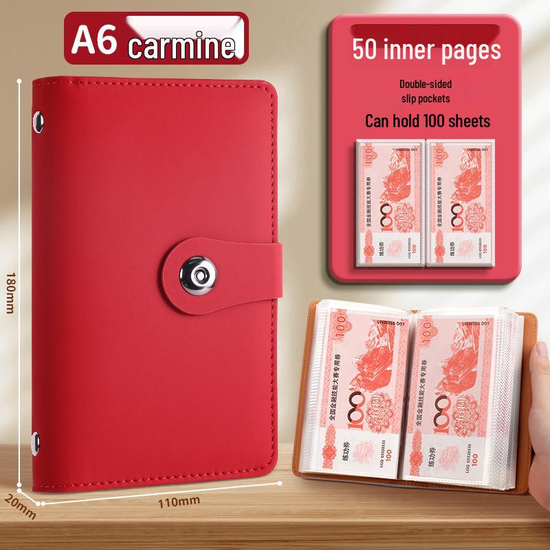 International Lockable Cash Savings Wallet & Banknote Album