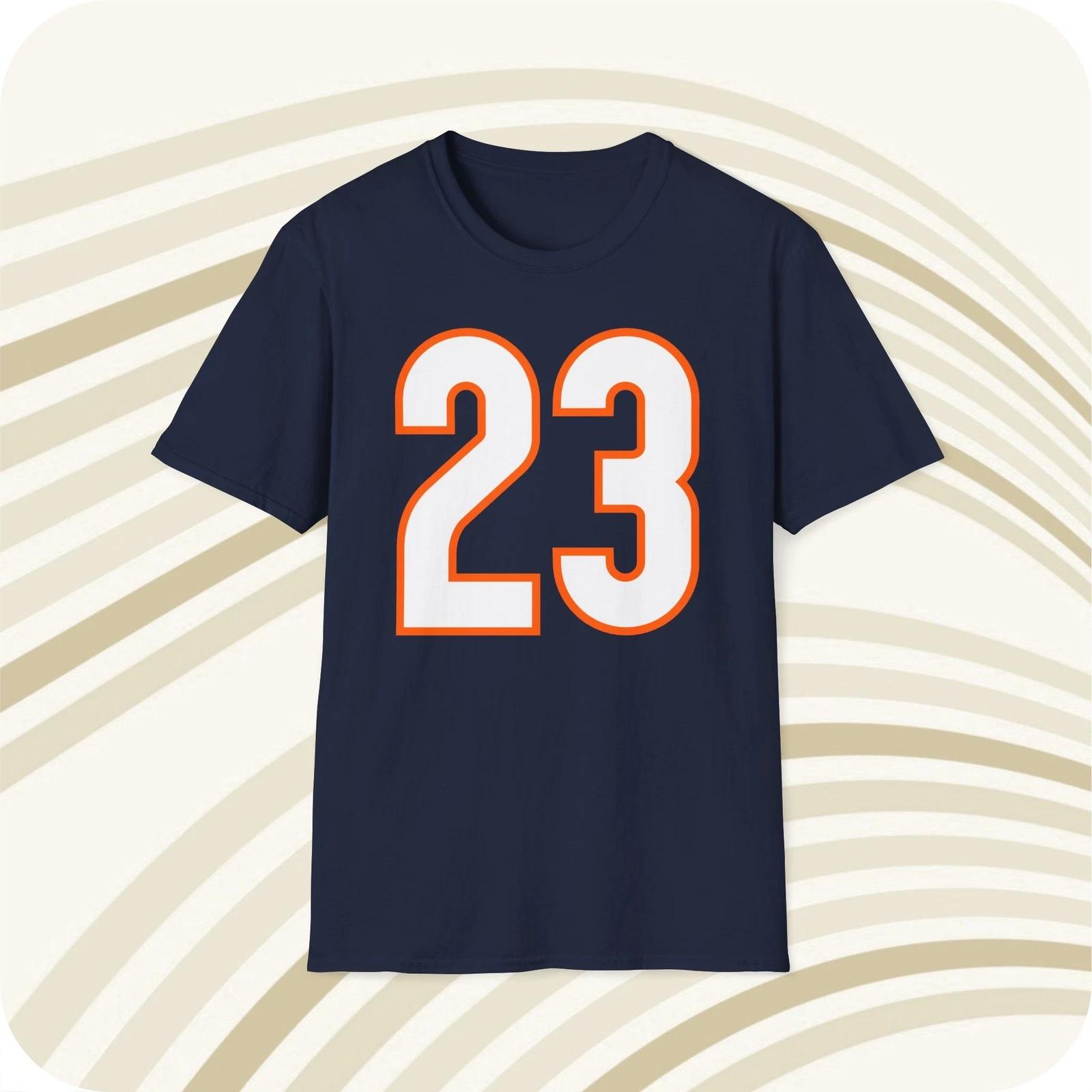 Devon Hester #23 Chicago Bears Jersey T shirt - Front & Back Print S