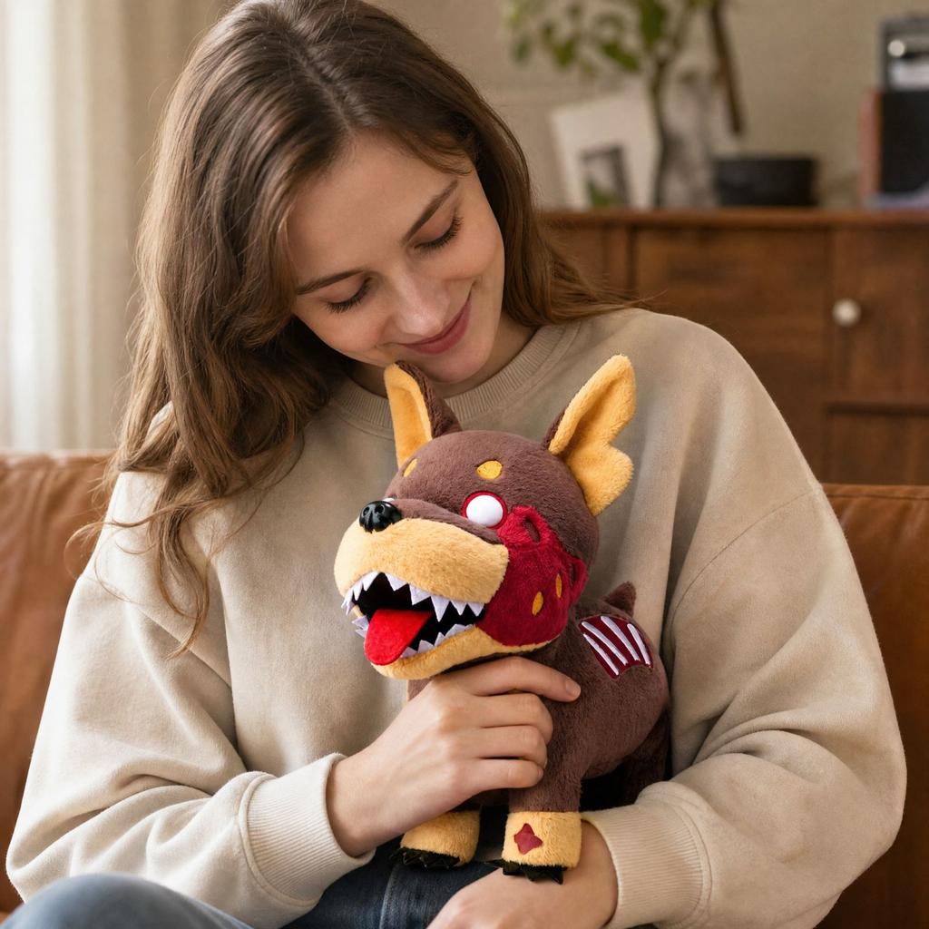 Novelty Plush Doll, Cute Stuffed Animal Toy for Children, Fun Gift for Birthday and Holiday