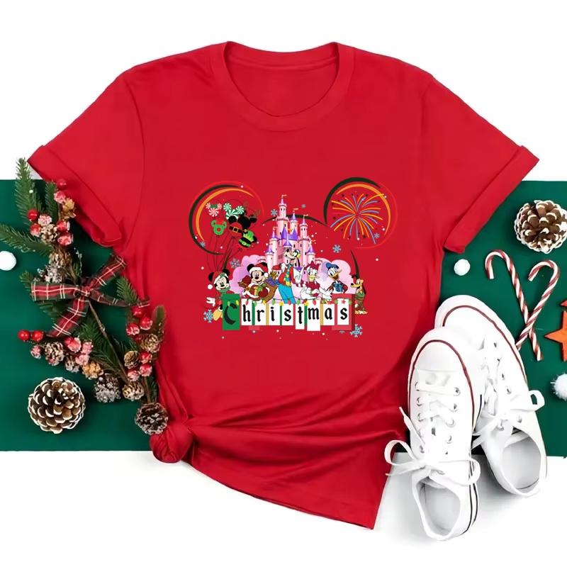 Merry Christmas   Printed TShirt Unisex Womens Cute Y2K Santa Claus TShirt Unisexs Top Harajuku Style Clothing Soft Cotton
