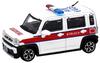 Toy East Tiny City Suzuki Hustler Police Vehicle with Accessories 1/64 (Assembled)