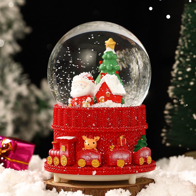 Christmas Fantasy Crystal Ball Music Box - Princess Little Girl Birthday Gift