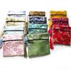 10Pcs Mix Colors Chinese Zipper Coin Tassel Silk Square Jewelry Bags Pouches