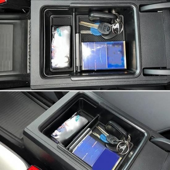 Car Central Armrest Storage Box Center Console Organizer Containers Tray Parts