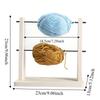 Solid Wood Wire Winding Rack Detachable Spindle Winder Wool Storage Rack  Craft Supplies