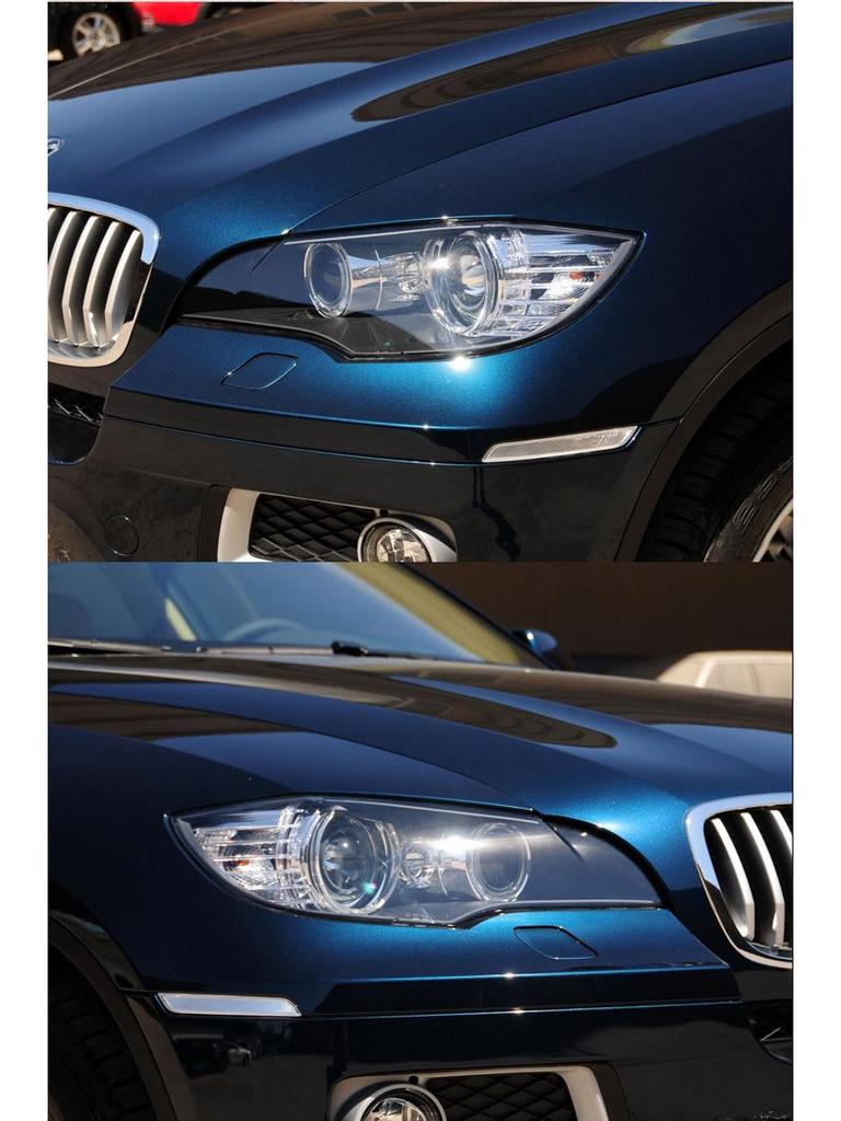 BMW X6 E71 Headlight Cover (08-14) - Transparent Lampshade Face Shell