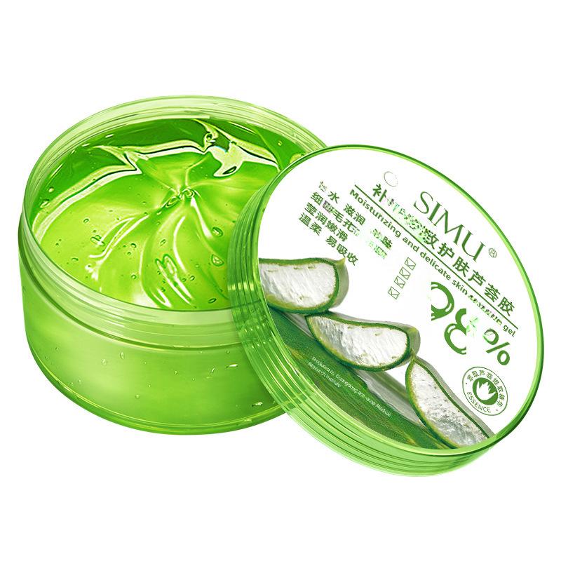 Oficiální péče o pleť s aloe vera: Gel na odstranění akné & Hydratační krém