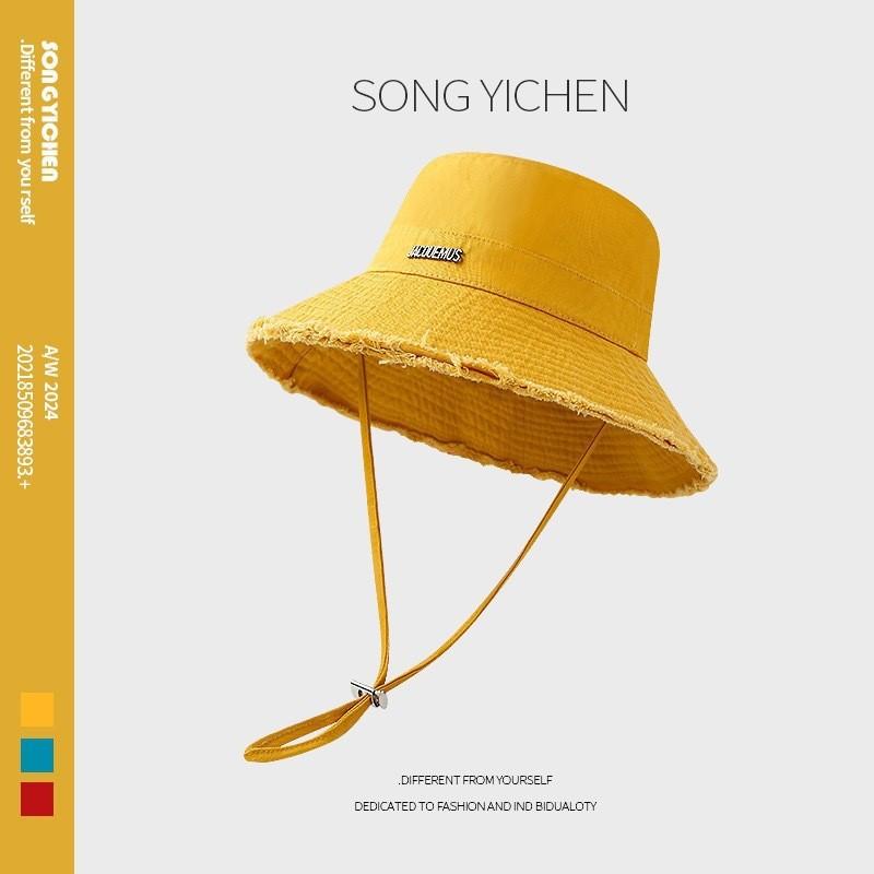 Hut Damen Sonnenschutz Sonnenhut Sommer Rand Eimerhut Outdoor Reisen Sonnenhut