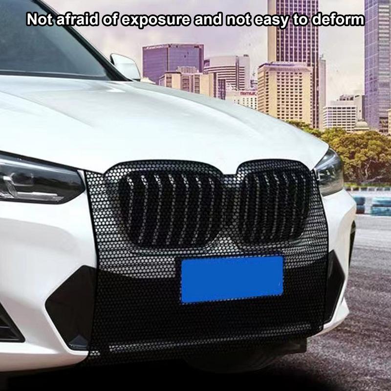 1pcs Mesh Grille Dustproof Car Engine Hood Net Air Intake Racing Grilles Mesh Car Exterior Styling Accessories for SUVs Sedans