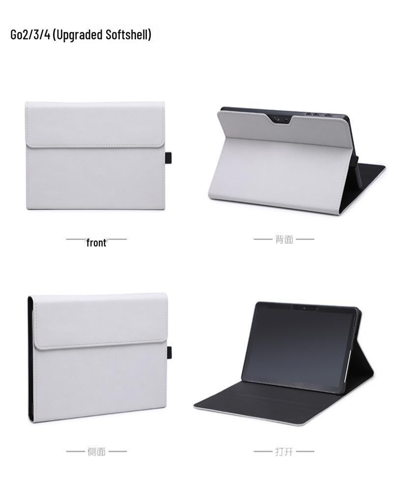 Surface Pro 12 Leather Stand Case: Anti-Drop Protective Cover for Microsoft Pro 9 Tablet