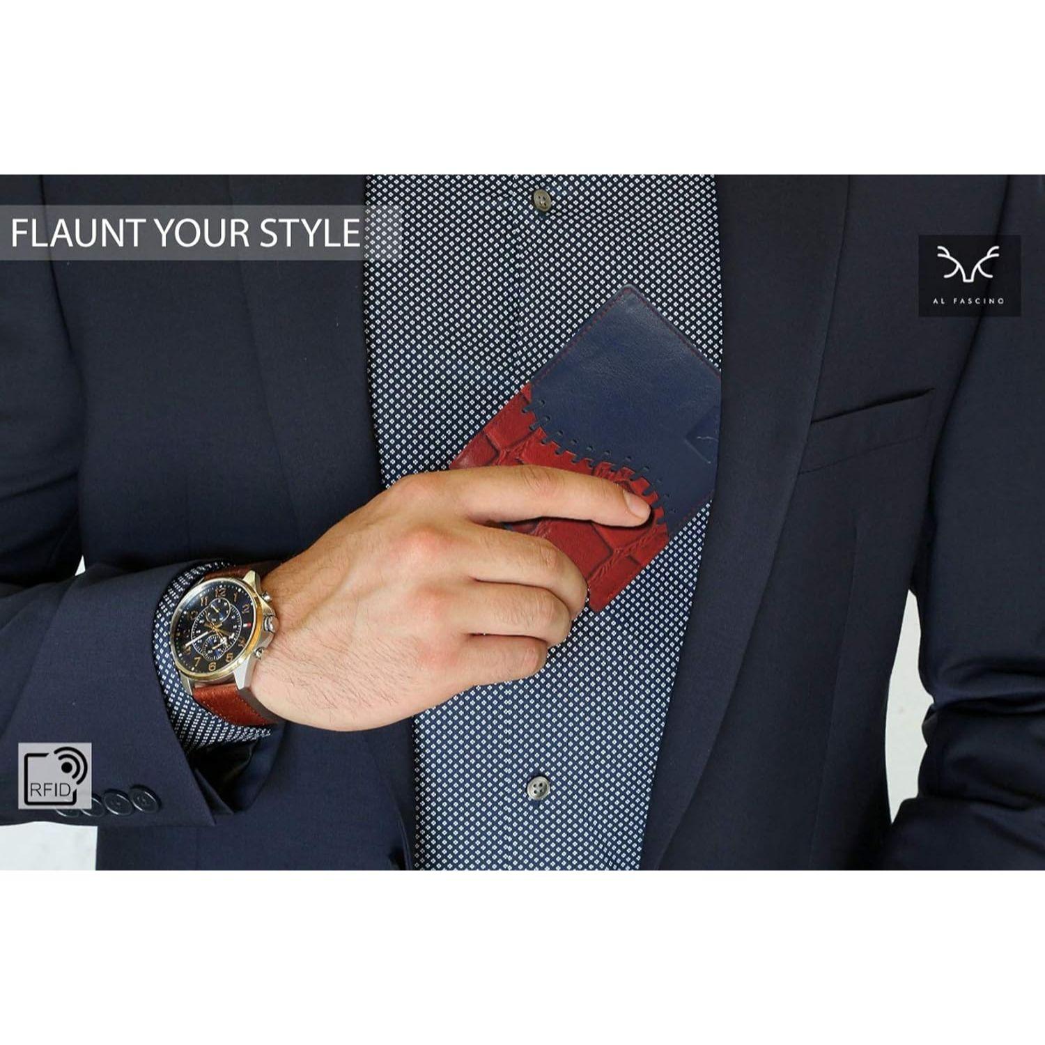 Мужской кожаный кошелек Оригинальный кошелек для мужчин Кошелек Мужской кошелек — фото 2