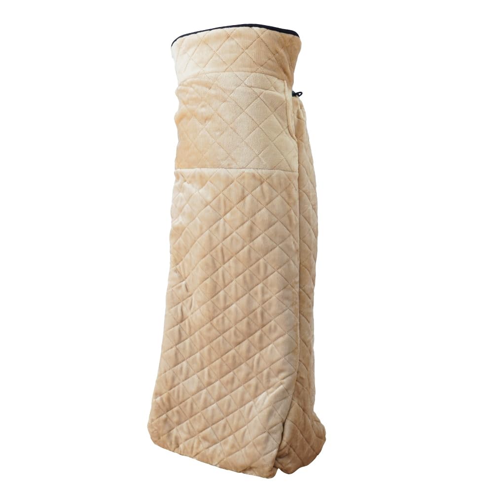 

THANKO Kotanpo - A single-seat, electric, washable, wearable kotatsu heater that keeps your toes warm. KTTK23CBW