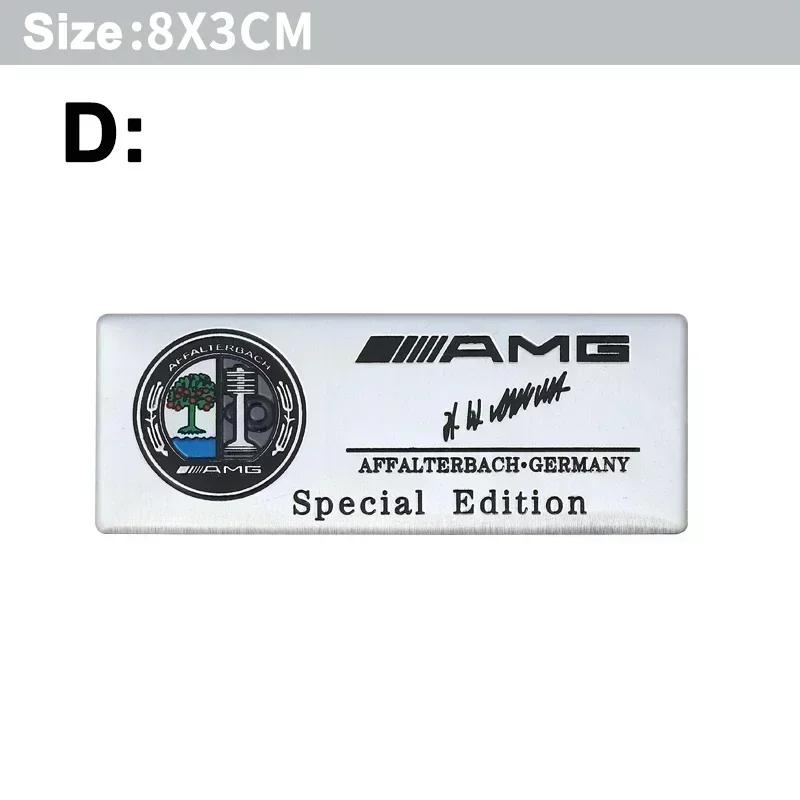 

Car Aluminum Sticker Emblem Badge Decals Accessories For Mercedes-Benz A/B/GLA/CLA Smart AMG W108 W124 W126 W140 W168 W169 W176