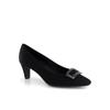 Women Semi Dress Decorative Point Pumps Alf502ta10 6cm