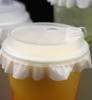 100/500 Pezzi Tazza A Prova di Perdite Carta Usa e Getta Caffè Tè al Latte Bevande Calde e Fredde Sicurezza Alimentare Base di Carta Forma a Fiore Carta Sigillante