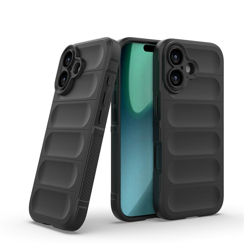 Shockproof Phone Case For iPhone 17 Case Anti-Slip Silicone Back Cover For iPhone 17 Air 17 Pro Max Case For iPhone 17 TPU Funda