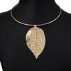 Fashion Leaf Pendant Necklace For Women