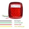 Anti Collision 21LED Truck Clearance Light Square LED Marker Side Light Signal Tail Light  Lorry