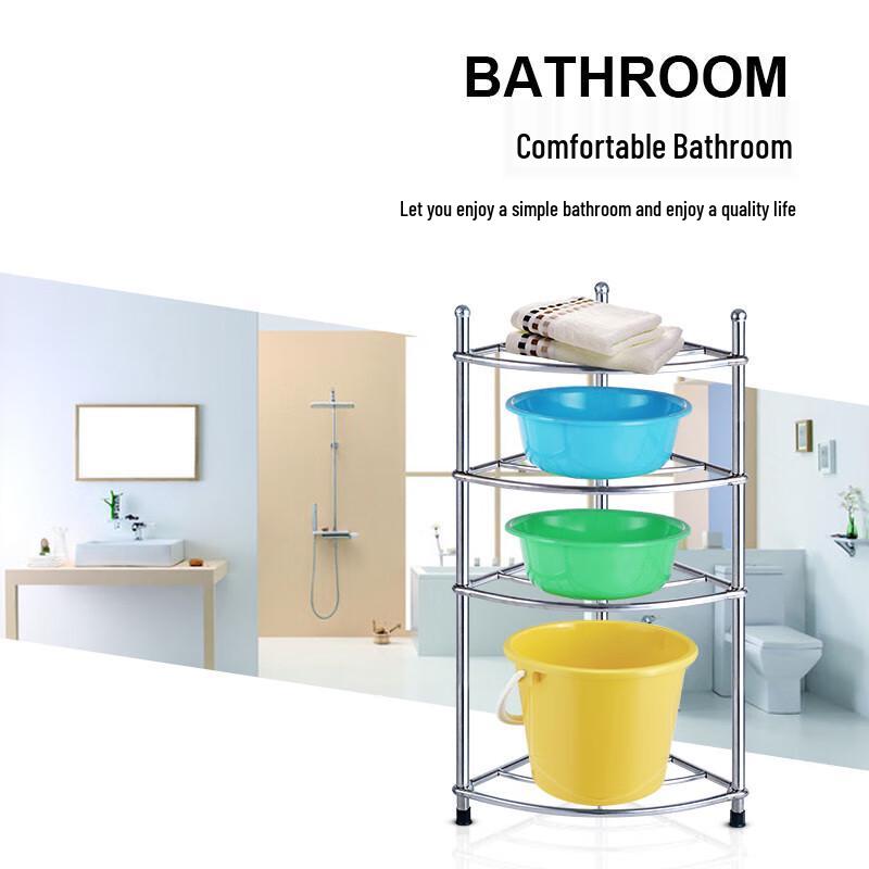 Stainless Steel Bathroom Corner Shelf
