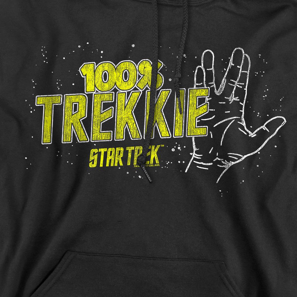 Star Trek Mens Trekkie Hoodie