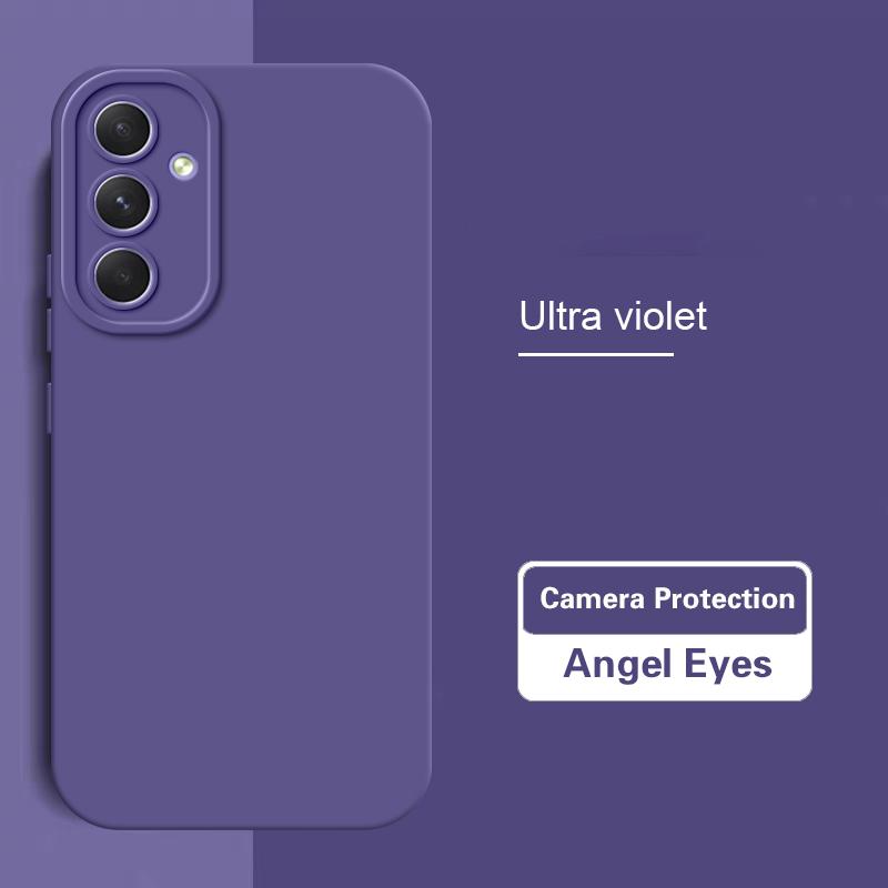 Angel Eyes Phone Case for Samsung Galaxy A55 5G 6.6" High Qualtiy Camera Protection Official Silicone Luxury Back Cover