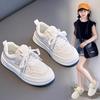 Girls' sports shoes 2025 autumn new student little white shoes boys versatile casual shoes fashion children's board shoes tide