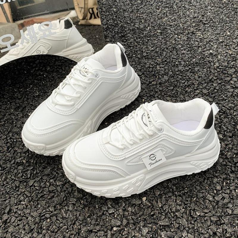 Spring new high-value trendy thick-soled high-profile lightweight wear-resistant casual versatile board shoes dad shoes