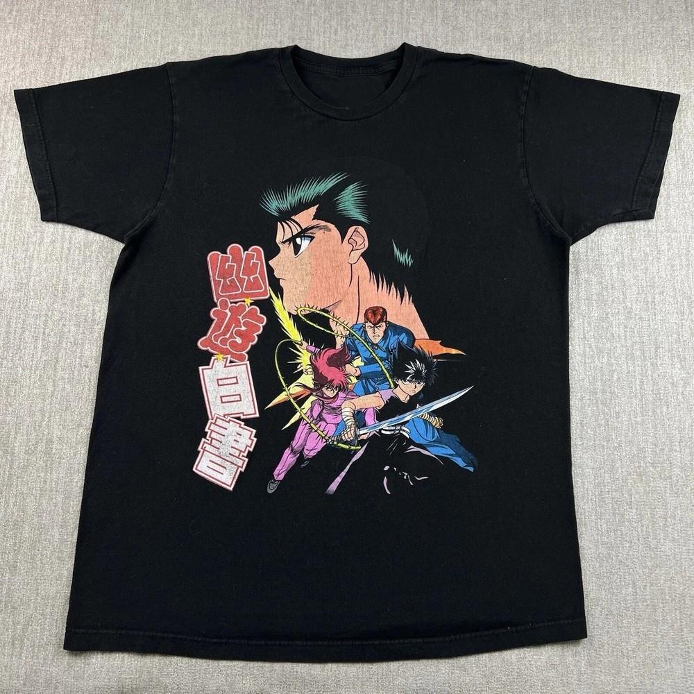 Vintage Retro Spirit Fighter T Shirt Shonen Anime Black TRENDING Unisex T-Shirt XXL