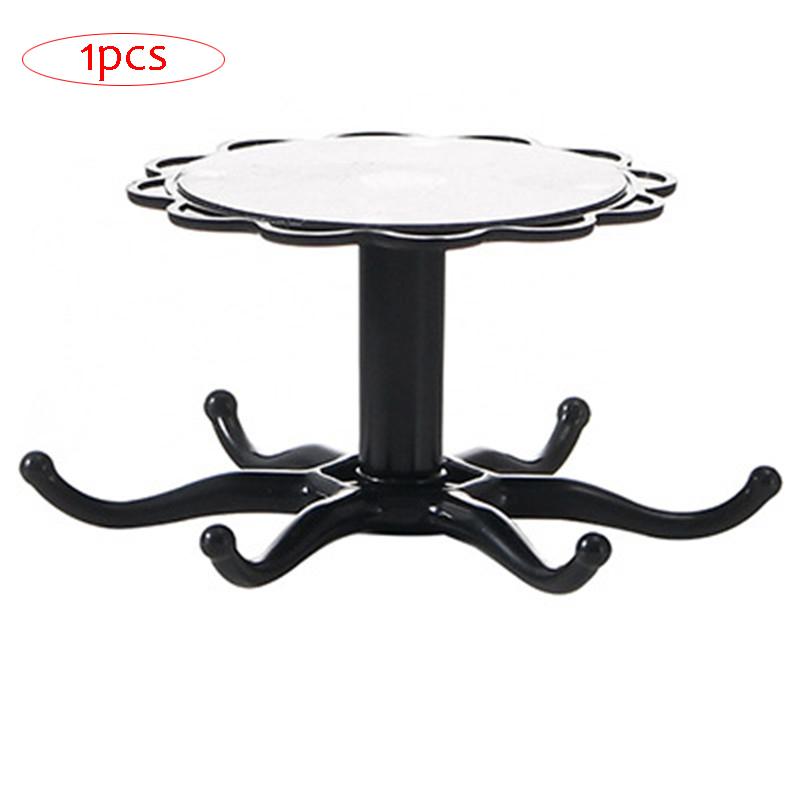 

Органайзер для кухни и хранения кухонных принадлежностей, органайзеры, вращающаяся стойка, стеллаж для хранения чёрный