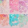6 Grids 3D Cute Bow Nail Charms Holographic DIY Resin Aurora Decoration Valentine Nail Design Manicure Jewelry Accessories