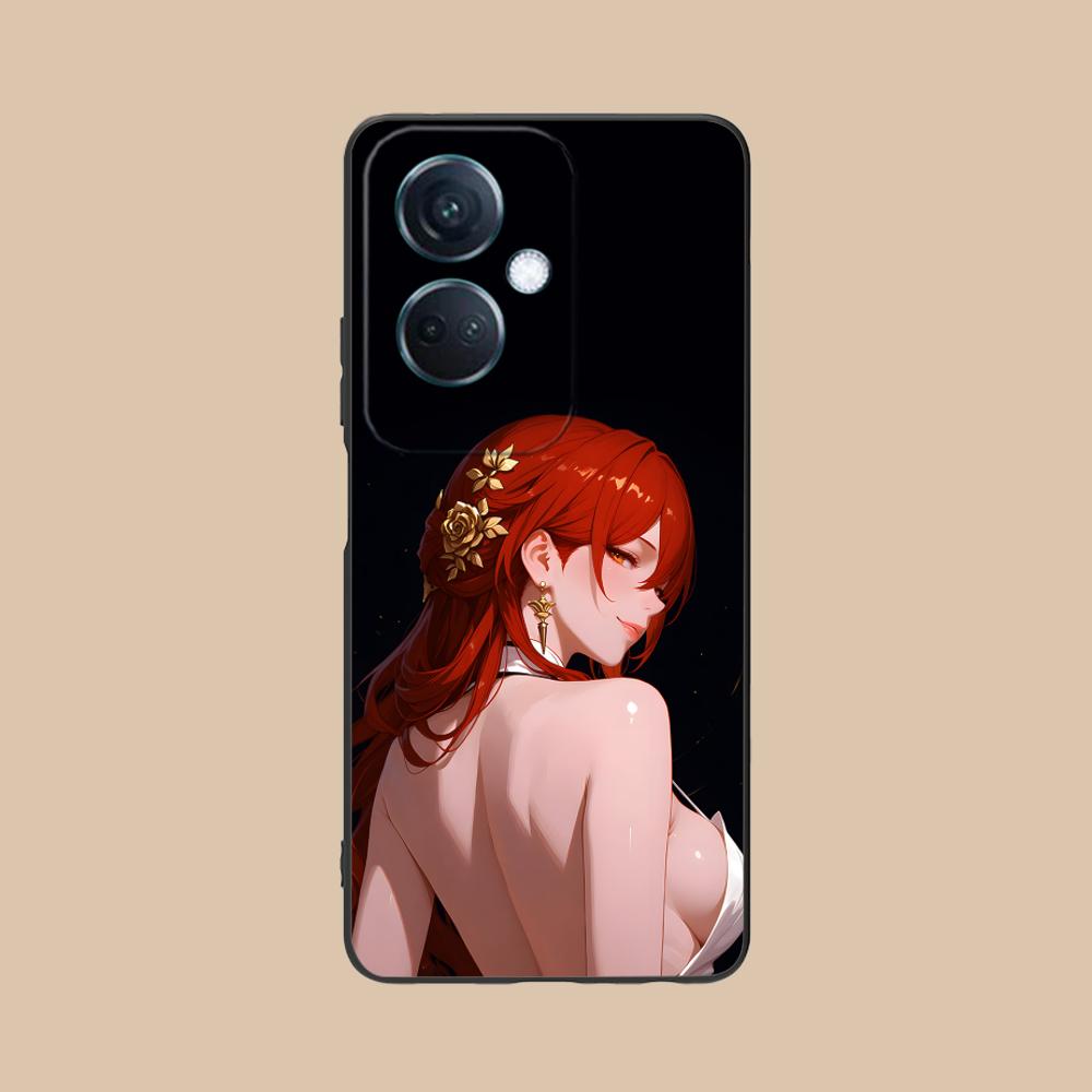 HSR Himeko Matte TPU Mobile Phone Case for OPPO Find X9 X8 X7 X6 X5 X3 X2 Plus s Pro Ultra Lite Colorful Printing Cover