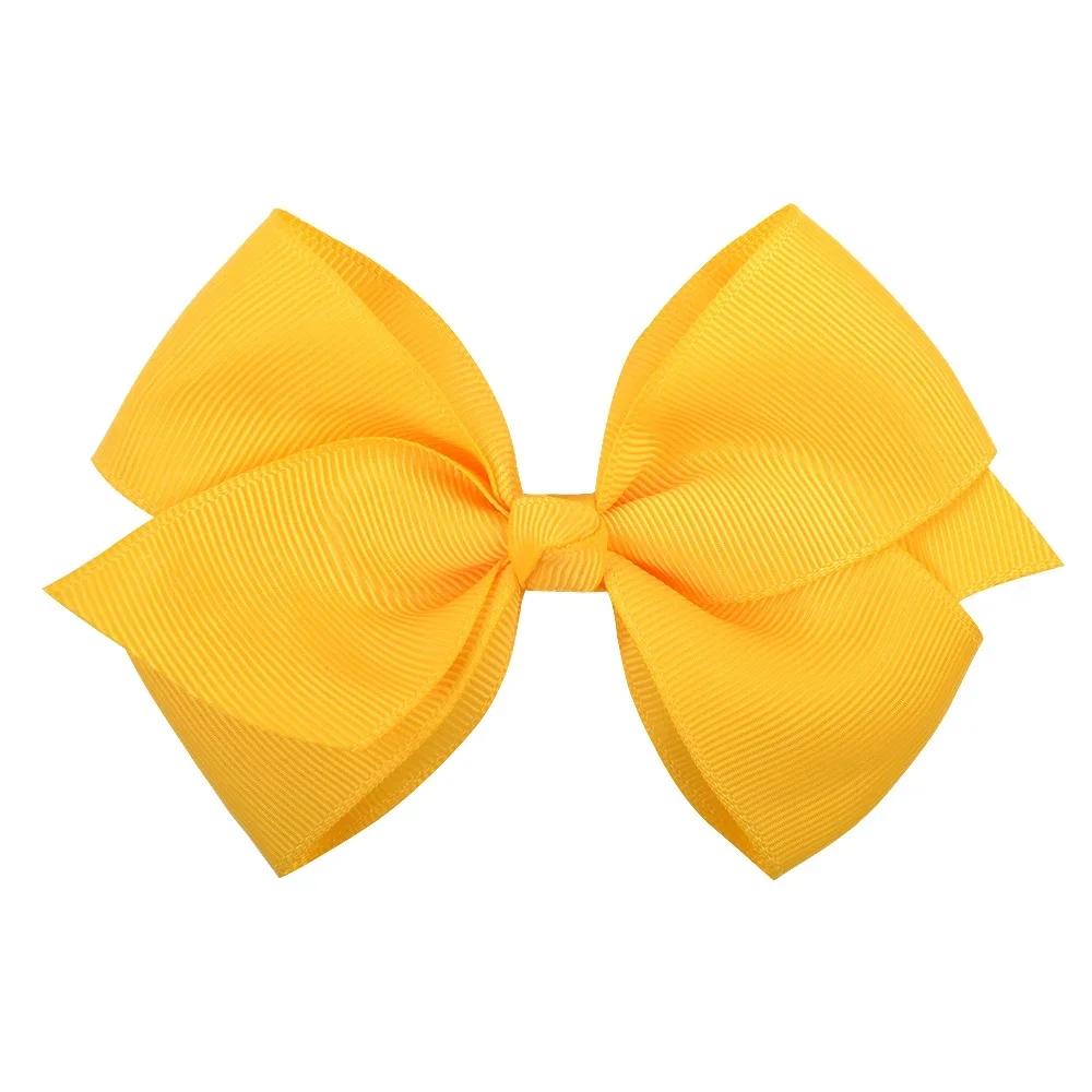 

2 шт./компл. 4,5-дюймовые бантики конфетных цветов, заколка для волос для маленьких девочек, милые заколки для волос ручной работы, головной убор, бутик, аксессуары для волос