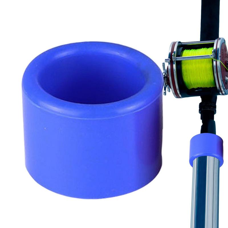 Fishing Rod Butt Protector Fishing Rod Butt Caps End 40mm Durable Rubber Fishing Rod Butt Protector Rod Butt Caps End For Boat