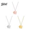 Love Letter Necklace Envelope Locket Pendant You Hidden Engraved Jewelry