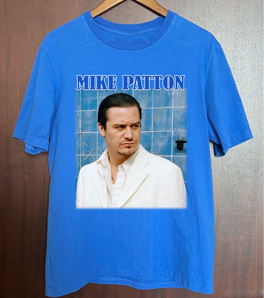 NEW Faith No More MIKE PATTON Short Sleeve Blue All Size Shirt FA1797 Unisex T-Shirt Graphic Tee