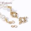 9/11.5/15MM Carabiner Spring Ring Clasps 14k Gold Plated Brass Metal Jewelry Clasps Fasteners DIY Handmade Necklace Accessories