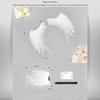 New Manga Exhibition Angel Wings Cos Angel Devil Wings Stage Performance Props Role Playing Party Props Cosplay Accessories