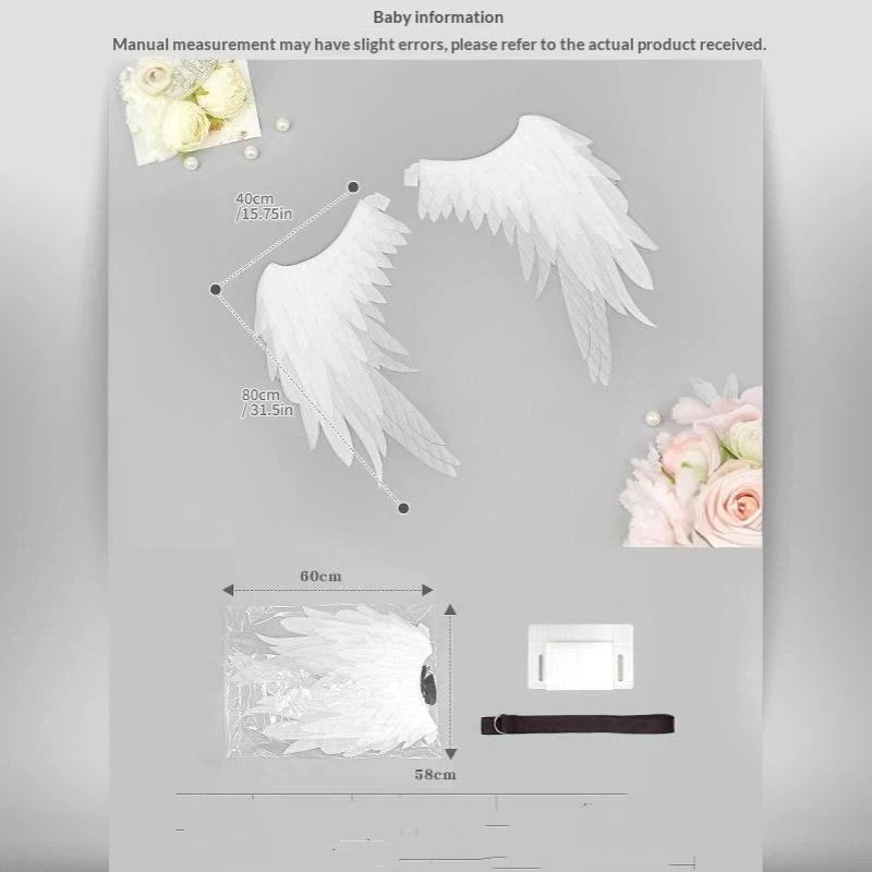 New Manga Exhibition Angel Wings Cos Angel Devil Wings Stage Performance Props Role Playing Party Props Cosplay Accessories