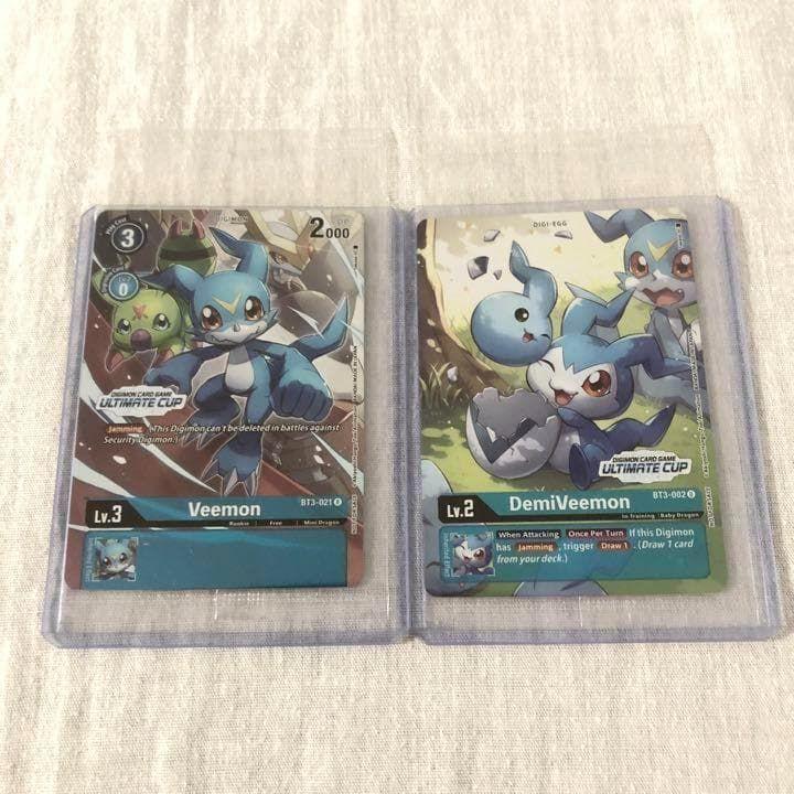 Used New, unopened Digimon card set of 2 Ultimate Cup English version Overseas limited