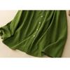 Elegant Loose Sleeveless Shirt Dress Women Summer Casual Long Dress with Tie Waist Design