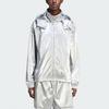 adidas x Wales Bonner Silver Anorak Jacket Silver Unisex Outerwear IB3254