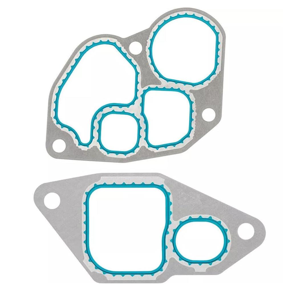 1823182C95 Engine Oil Cooler Mounting Gasket Kit Compatible with Navistar International 1993-1997 DT466E Engines, Replace 1823182C94 1823182C93