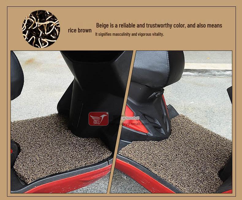 Kymco Motorcycle Corner Lover 125/150ACC Waterproof Pedal Pad and Wire Loop Foot Pad
