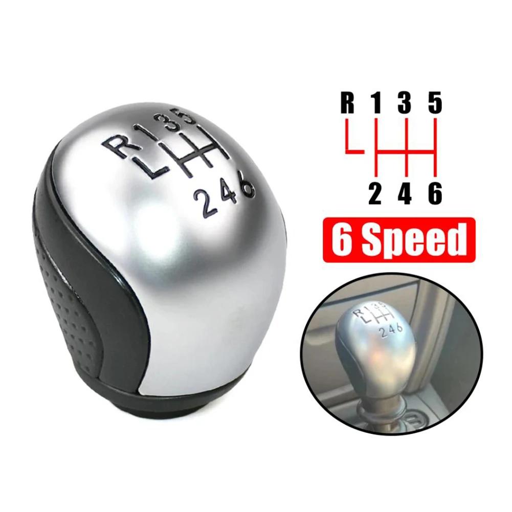 Car Accessories Auto Gear Shift Knob 5 6 Speed Interior Parts For C5 2001-2008 For 407 RCZ ABS Lever Ball