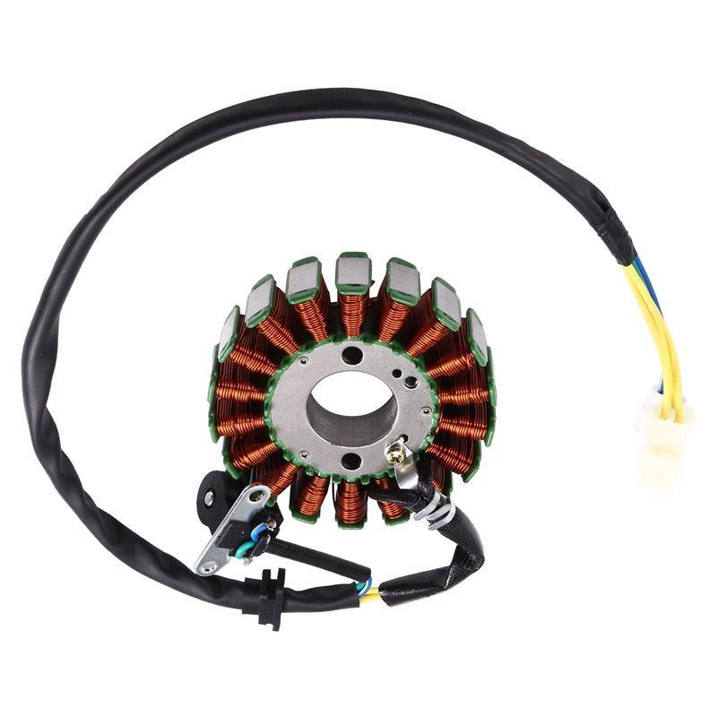 Magneto Assembly For GY6 125 150Cc 152QMI 157QMJ Electronic Motorcycles Rotor Stator Flywheel Generator Coil