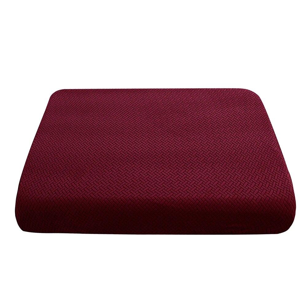 Funda de Cojín de Asiento de Sofá Funda de Silla Extraíble Jacquard Funda Elástica Lavable Protector de Muebles 1/2/3/4 Plazas