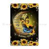 I know heaven is a beautiful place because they have my husband Metal Plaque Club Pub Wall Decor Printing Tin Sign Poster